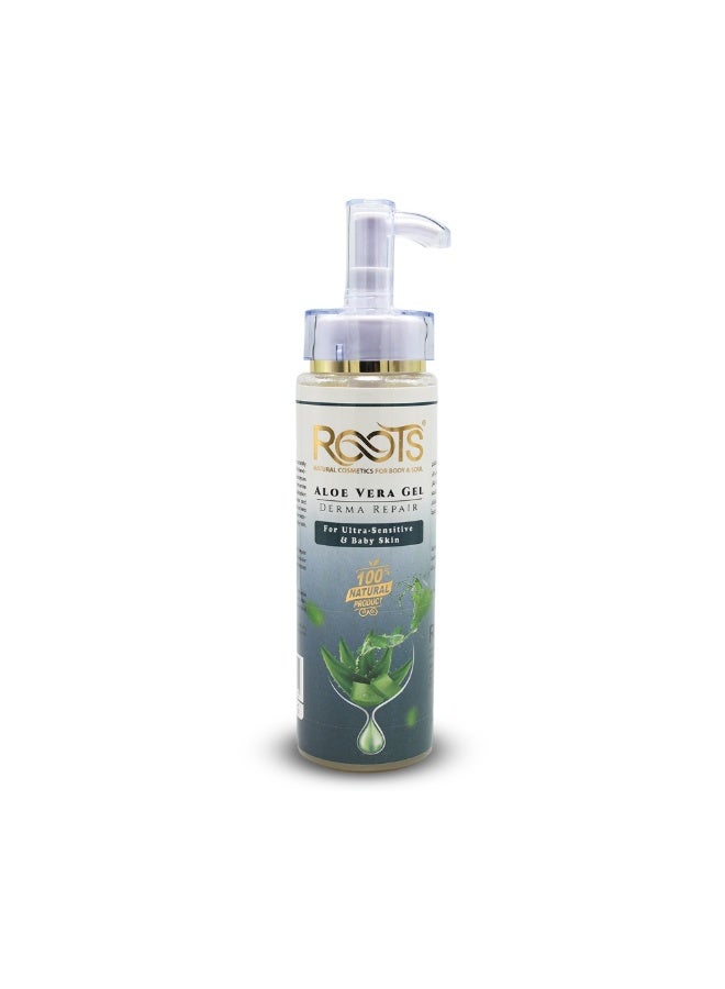 روتس جل الصبار ديرما ريبير  200ml - Image 2